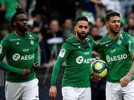 Saint-Etienne n'exclut pas une baisse des salaires des joueurs. AFP