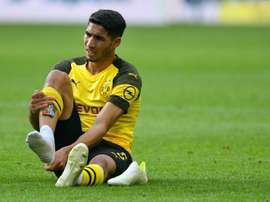 Achraf será testado contra o Barça. AFP