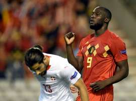 Martínez llamó a Lukaku. AFP