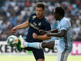 Zidane n'a aucun problème avec Luka Jovic. AFP