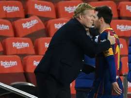 Barcelona anunciou os convocados para o jogo contra o Elche. AFP