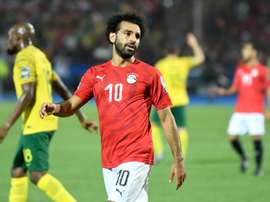 Mo Salah désolé par l'élimination de l'Égypte. AFP