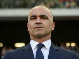 Martinez évoque le match face à la France. AFP