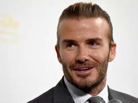 L'ex-star de foot David Beckham, le 4 october 2017 à Tokyo. AFP