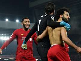 Mo Salah prévient l'Atlético Madrid avant Anfield. AFP