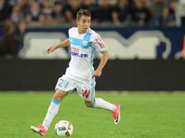 Maxime Lopez em destaque no Marseille. AFP