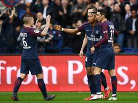 PSG goleia Metz. AFP
