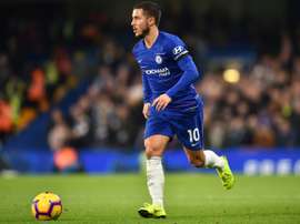 Hazard ha cuajado un gran año 2018. AFP