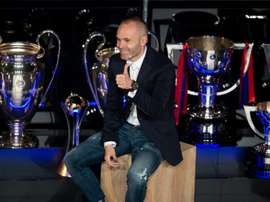 Iniesta escolheu dois ex-colegas e dois rivais. AFP