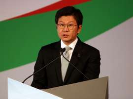 Le président de la Fédé sud-coréenne de football et héritier du groupe Hyundai, Chung Mong-gyu. AFP