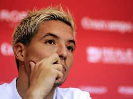 Samir Nasri, le 1er septembre 2016 à Séville. AFP