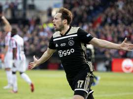 Daley Blind is an option for Atletico Madrid. AFP