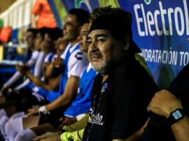 Maradona conduit encore une fois son équipe en finale du championnat de D2 mexicaine. AFP