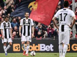 Juventus - Genoa: onzes iniciais confirmados. AFP