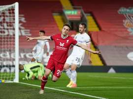 Diogo Jota évoque son arrivée à Anfield. afp
