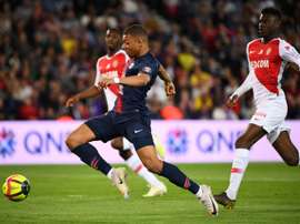 Mbappé a trouvé la faille à trois reprises. AFP