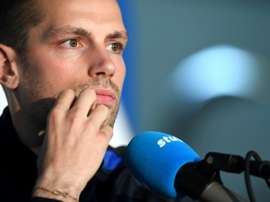 Schneiderlin aclaró su situación con Mirallas. AFP