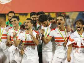 Quatrième titre pour le Zamalek, vainqueur de l'Espérance Tunis. AFP