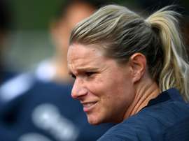 Les Bleues ne sont pas inquiètes pour leur capitaine Amandine Henry. AFP