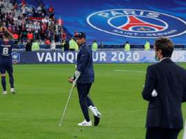 Mbappé in dubbio per la Champions. AFP