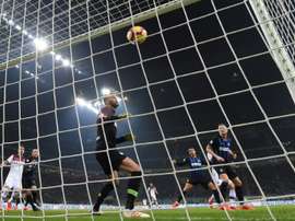 L'Inter battu. AFP