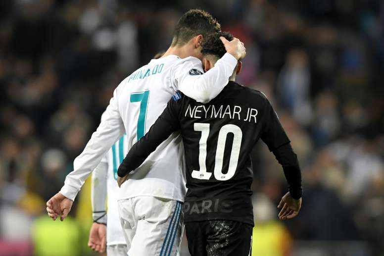 Neymar and Cristiano could be together at Juventus. AFP