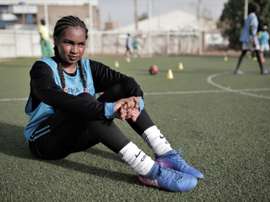 Le Soudan lancera sa première ligue féminine de foot en septembre. AFP