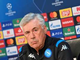 Ancelotti's first words after being sacked. AFP