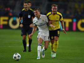 El Signal Iduna Park acogerá el Borussia- Madrid. AFP