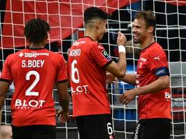 Les compos probables du match de Ligue 1 entre Rennes et Lens. AFP