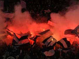 Les supporters de Bordeaux. AFP