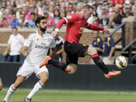 Rooney pense qu'il aurait pu plus marquer. AFP