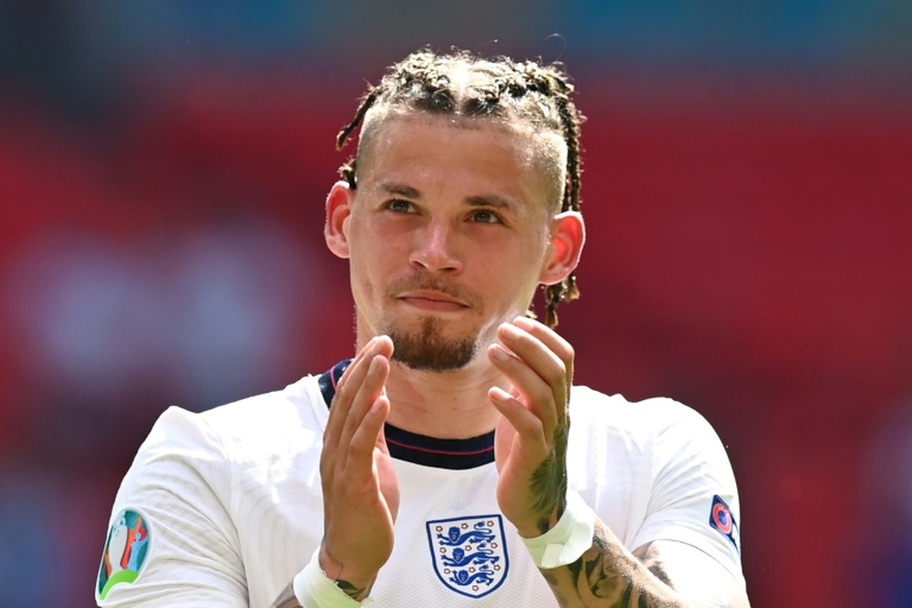 El Manchester City quiere hacerse con Kelvin Phillips. AFP