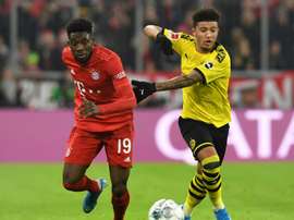 Sancho could change colours. AFP