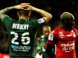 Saint-Etienne perd face à Montpellier. AFP