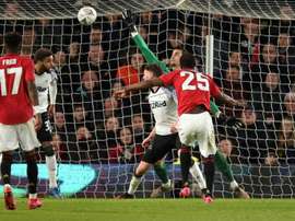 United want him on a permanent deal. AFP