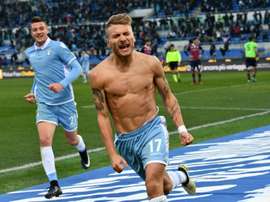 Lazio vence Hellas Verona por 3-0. AFP