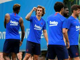Le Barça a donné le surnom de Batman à Griezmann. AFP