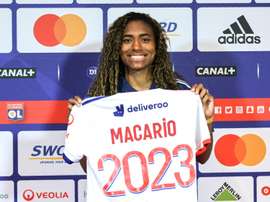 Espoir du football mondial, l'Américaine Macario veut faire sa place à Lyon. afp