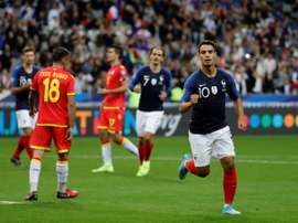 Ben Yedder et Lucas Hernandez titulaires contre la Turquie. AFP