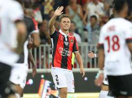 Le milieu de terrain Rémi Walter face à Guingamp, le 19 août 2017 à Nice. GOAL