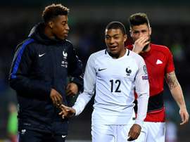 Mbappé tem apenas 18 anos de idade. AFP