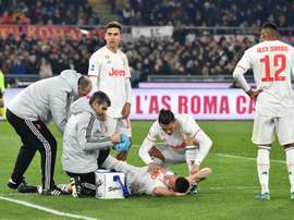 De Ligt's replacement, out for the whole season. AFP