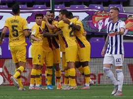 Le Barça souffre mais gagne. AFP