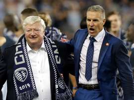 Peter Vermes, vainqueur du Championnat nord-américain de football. AFP