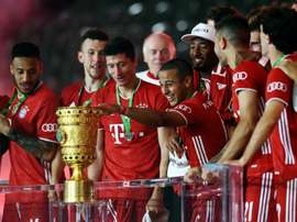 United are going to make a late bid for Thiago. AFP