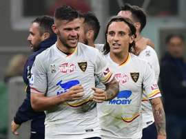 Il Lecce retrocede. AFP