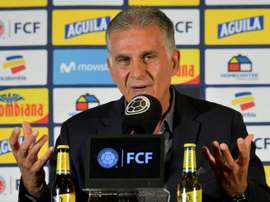Le sélectionneur colombien choisit de ménager Falcao et James Rodriguez. AFP