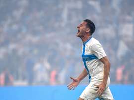 Thauvin sur le terrain avec Marseille début février, selon Villas Boas. AFP