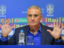 Tite continua fazendo os testes para a Copa América. AFP